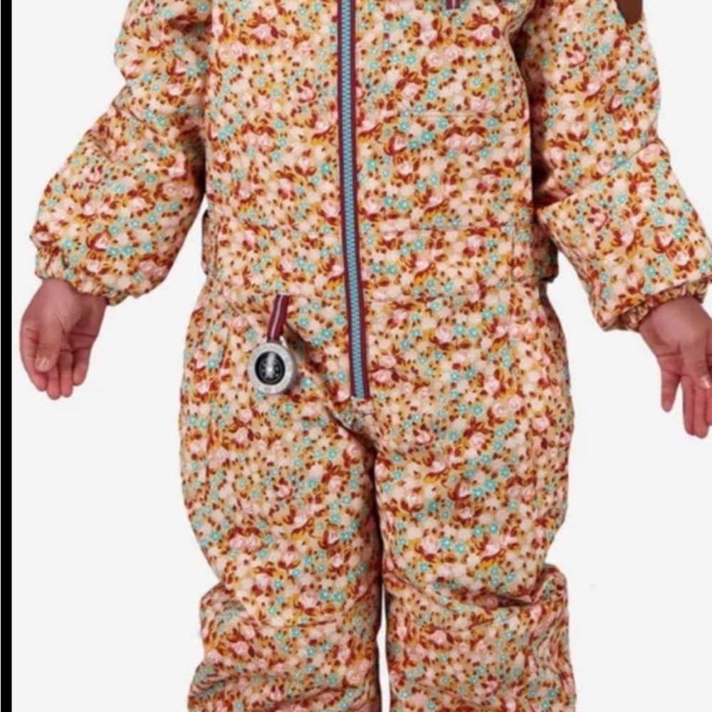 Obermeyer Kids One Piece - Multicolor Floral snowsuit retired print